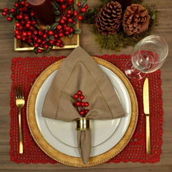 24 Ideias de Mesa Posta de Natal Simples e Incríveis!